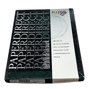 PaperDirect Aristocrat Letterhead 8.5"X11" 28lb Premium Quality Paper 100 Sheets